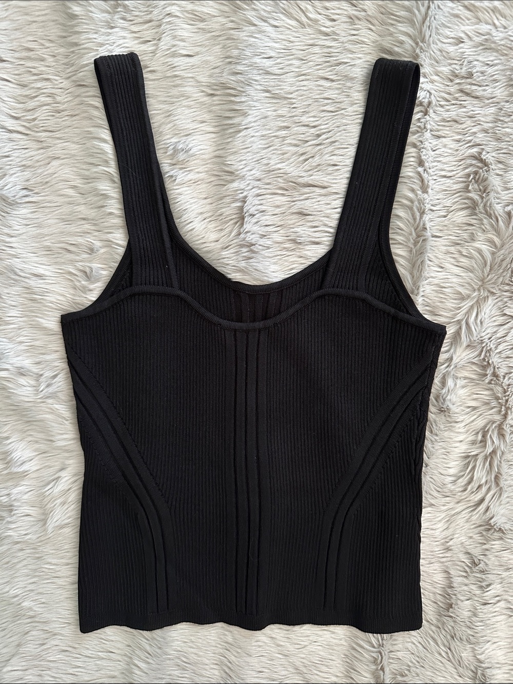 WHBM Ribbed Sweater Tank - Picture 5 of 9